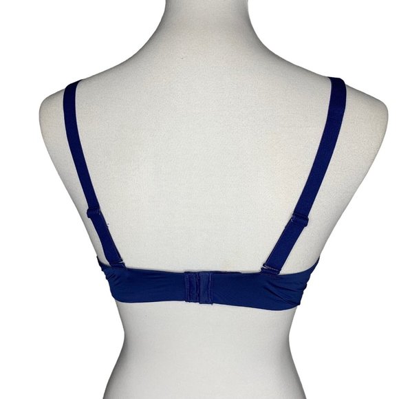 Maidenform One Fabulous Fit Demi T-Shirt Bra Size 40B Navy Blue Style DM7543 - Picture 6 of 9